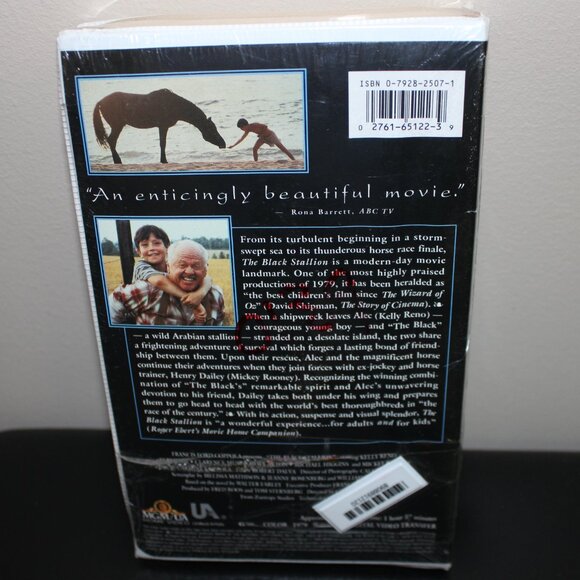 3/$55❤️sealed The Black Stallion (1979) Clamshell VHS 1994 MGM UA - Picture 4 of 7